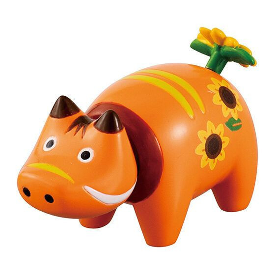 2A670『現貨』花朵神獸牛排隊公仔 BANDAI 扭蛋 轉蛋 