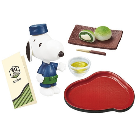 R178『現貨』史努比和喫茶 RE-MENT 盒玩 