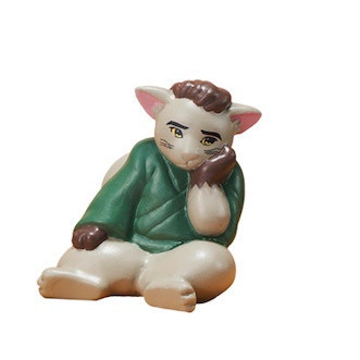 egb212『現貨』BOO-KYU 文豪貓 扭蛋 轉蛋 