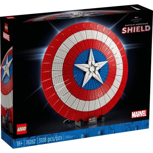 『現貨』LEGO 76262 SH-Captain America's Shield 盒組 