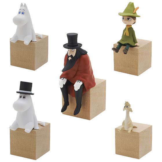 egb416『現貨』嚕嚕米坐姿公仔 扭蛋 轉蛋 