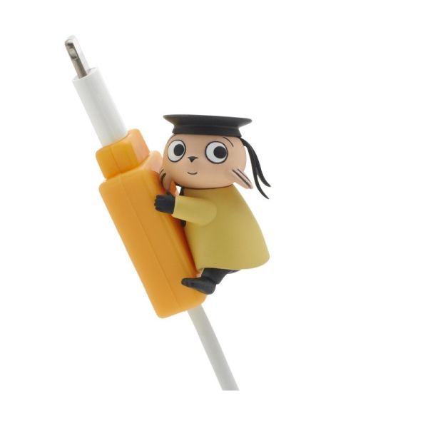 egb417『現貨』嚕嚕米充電線保護公仔P2 扭蛋 轉蛋 