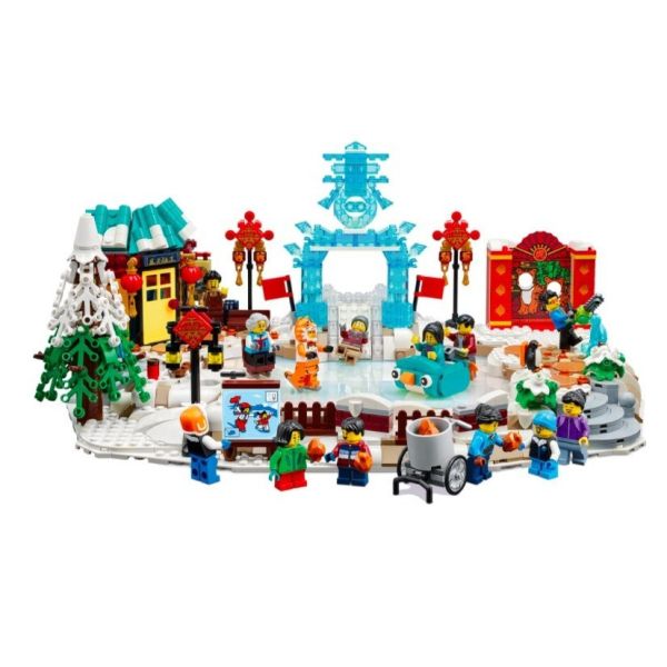 『現貨』LEGO 80109 Chinese Trad. Fest.新春冰上遊 盒組 
