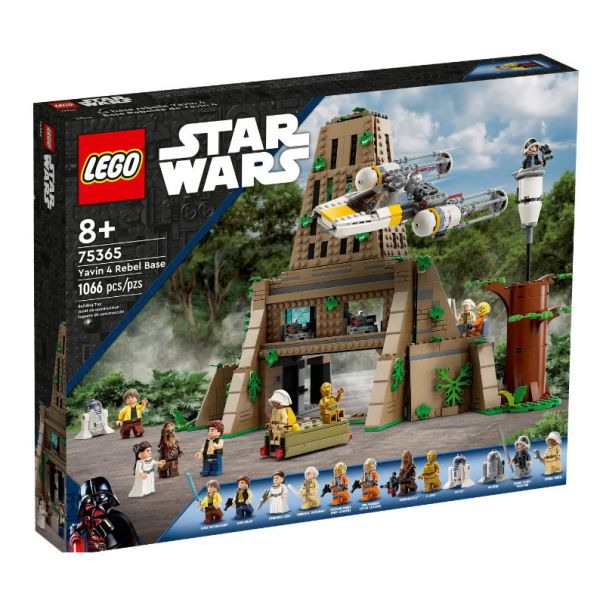 『現貨』LEGO 75365 SW-Yavin 4 Rebel Base 盒組 