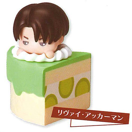 1A428『現貨』進擊的巨人 生日小蛋糕 Standstones 扭蛋 轉蛋 