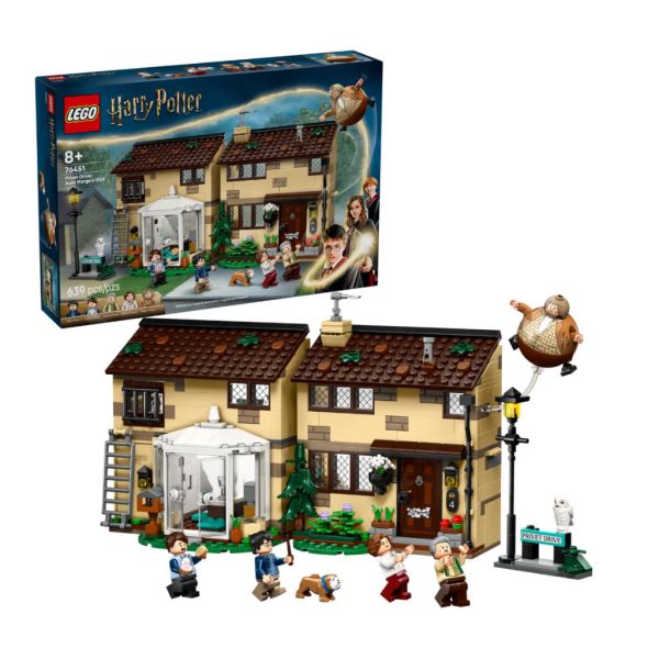 『現貨』 LEGO 76451 Harry Potter-水蠟樹街：瑪姬姑姑來訪 盒組 