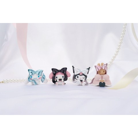 4A750『現貨』三麗鷗角色芭蕾蝴蝶結公仔   T-ARTS  扭蛋 轉蛋 