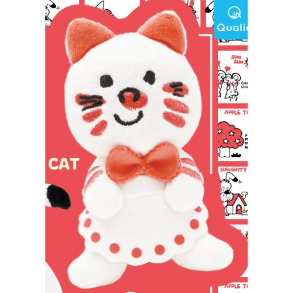 4A638『現貨』STOPPAIL的絨毛公仔吊飾 Qualia 扭蛋 轉蛋 