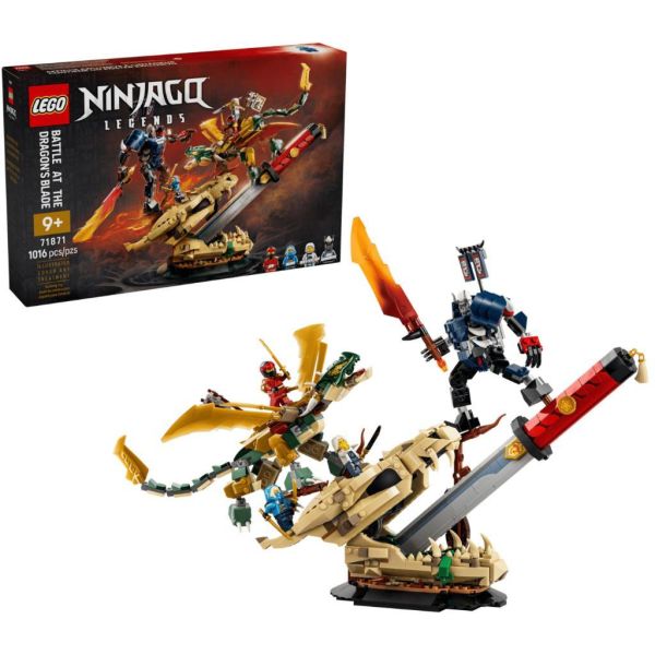『現貨』  LEGO 71871	Ninjago-龍刃之戰    盒組 