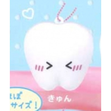 3A976『現貨』捏捏牙齒吊飾P2 NIC 扭蛋 轉蛋 