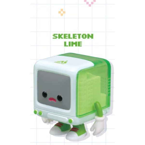 5A295『現貨』懷舊PC男孩公仔  Qualia  扭蛋   轉蛋 