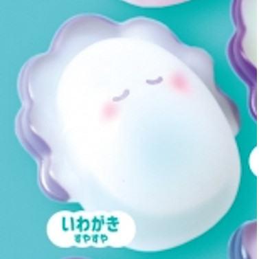 3A993『現貨』捏捏PUKAPU牡蠣-透明篇 YELL 扭蛋 轉蛋 