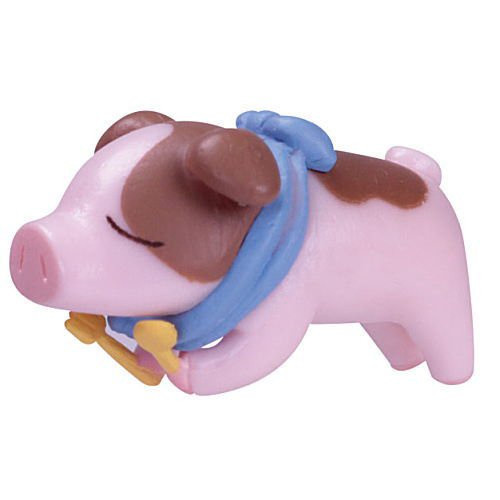 egb378『現貨』貪吃小豬公仔 扭蛋 轉蛋 