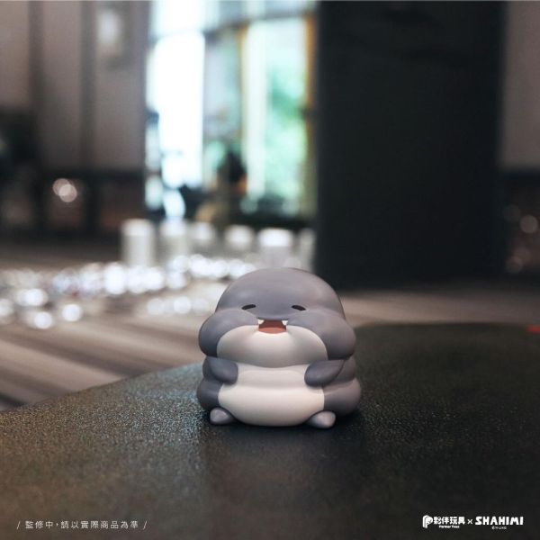 T085『現貨』胖鯊魚鯊西米P4  夥伴玩具   扭蛋   轉蛋 