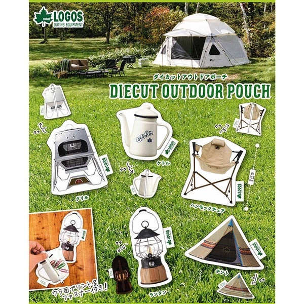 egb554『現貨』日本LOGOS戶外用品造型小物包 扭蛋 轉蛋 