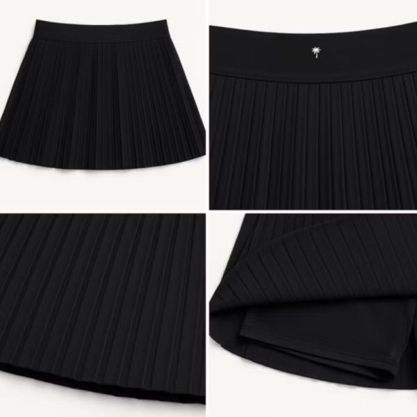 百褶裙 網球裙 羽球裙 防走光 側面附口袋 