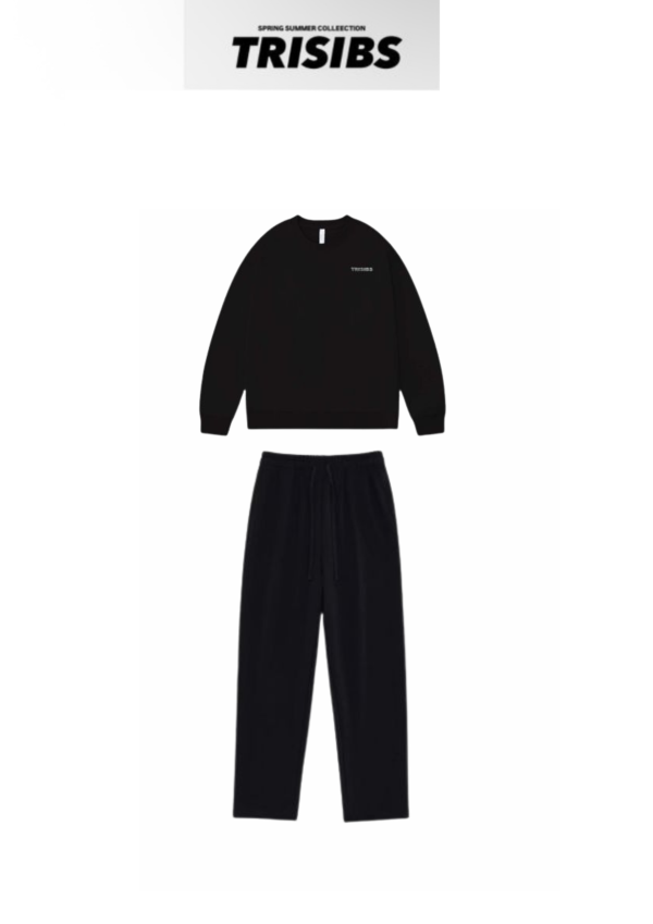 高階休閒運動服套裝｜寬口修飾腿型日常訓練服 