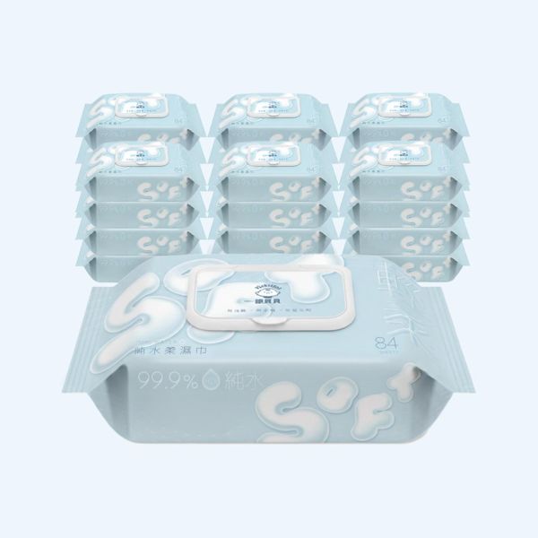 銀貝貝純水柔濕巾 