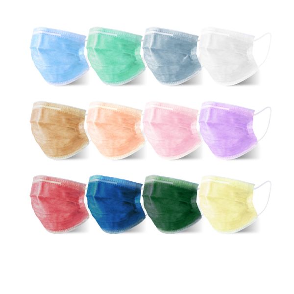 銀貝貝醫用成人平面口罩 