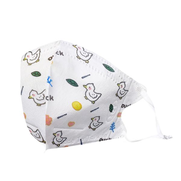 AOK兒童立體醫用口罩(鴨鴨/25入) 