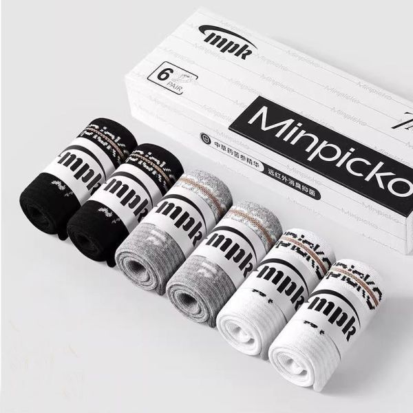 7A抗菌苦參防臭襪GZ0022 