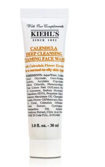 KIEHL'S  金盞花植物精華潔面泡泡凝露 30ML 