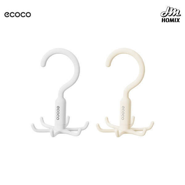 【ecoco】多功能旋轉六爪掛勾 
