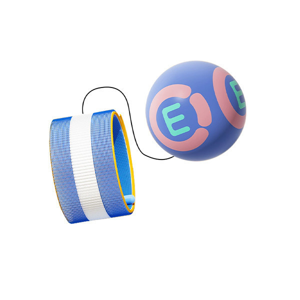 【貓太子】彈力視力訓練球 