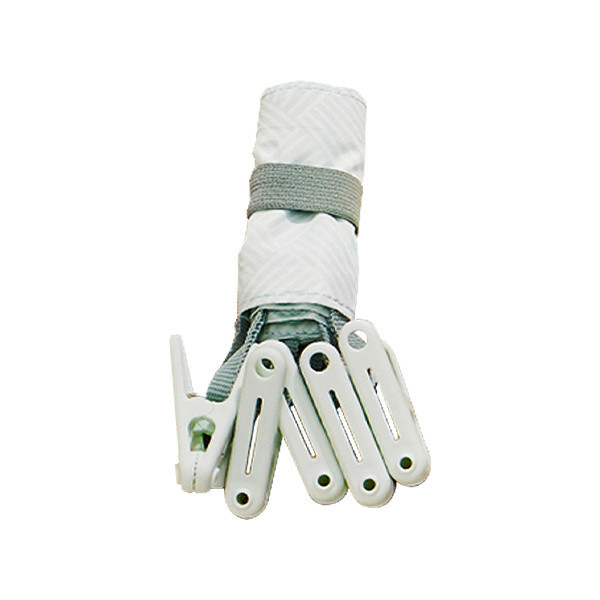 【ecoco】便攜布藝晾衣夾 