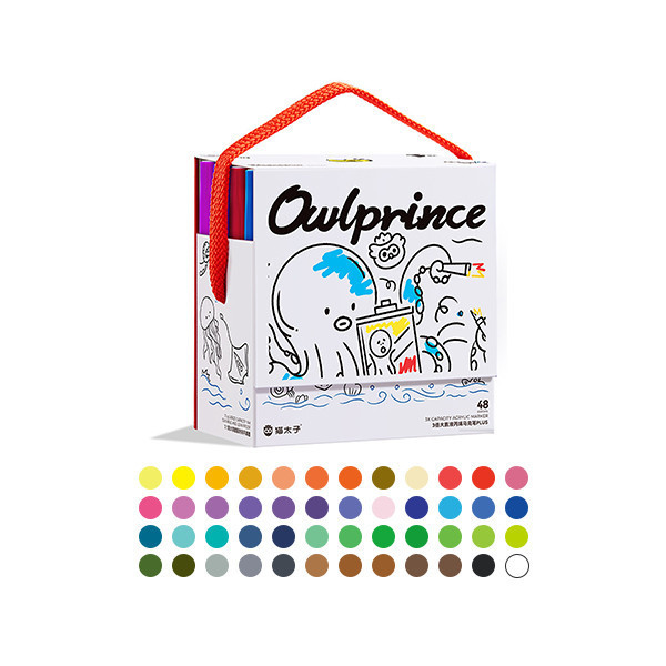 【貓太子】直液式丙烯馬克筆 