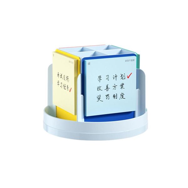 【貓太子】四維便簽多功能筆筒 