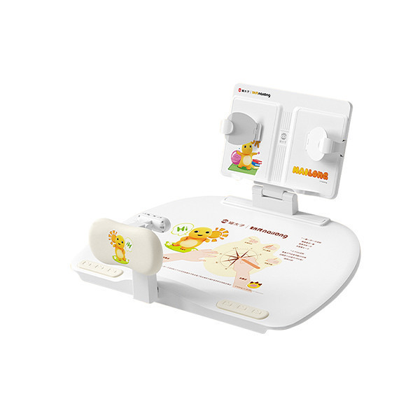 【貓太子】坐姿衛士黃金12°五維正姿學習台PLUS_燈光語音款 