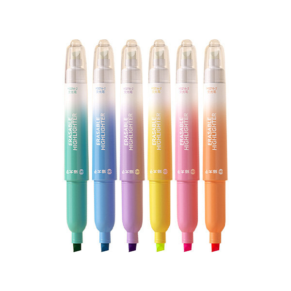 【貓太子】雙頭疊色重點標記螢光筆 雙頭螢光筆,不染色螢光筆,書寫文具,螢光筆推薦