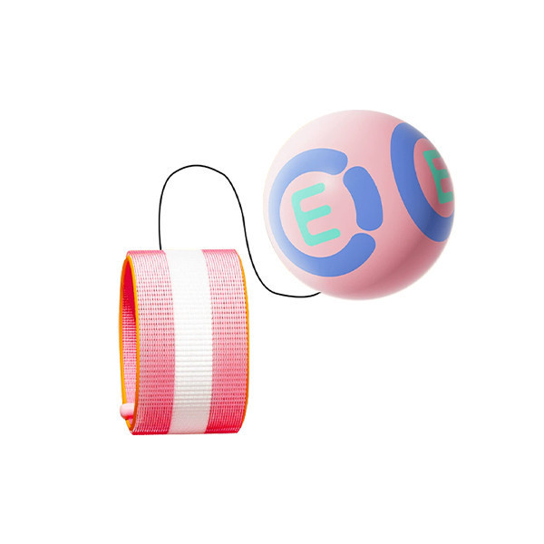 【貓太子】彈力視力訓練球 