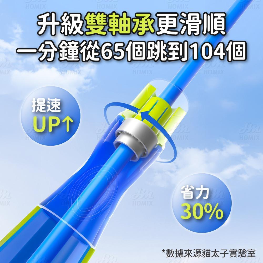 滑順雙軸承跳繩