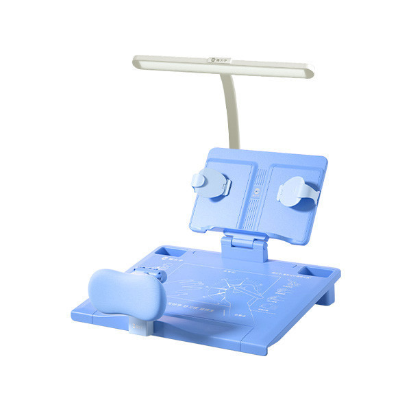 【貓太子】黃金12°正姿學習桌板Pro_燈光語音款 