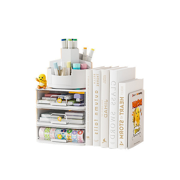 【貓太子】三合一收納筆筒 