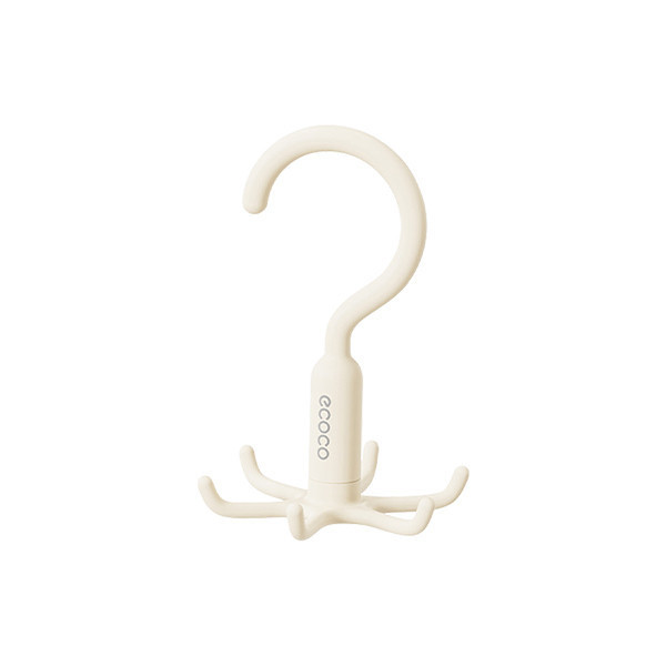 【ecoco】多功能旋轉六爪掛勾 