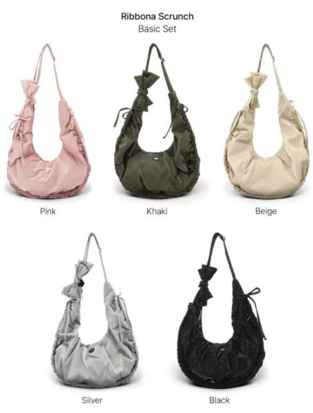 LIMELIKE 甜鹽系蝴蝶結腋下包 雲朵花結肩背包 輕量側背包 