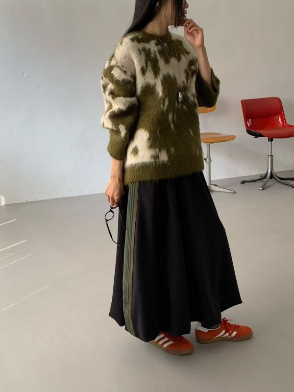 慵懶感暈染針織毛衣 渲染,毛衣,暈染,慵懶,寬鬆