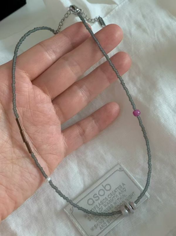 【三語之繫 Trio Whisper】彩色手工串珠項鍊 串珠項鍊,手工串珠,彩色串珠,頸鍊