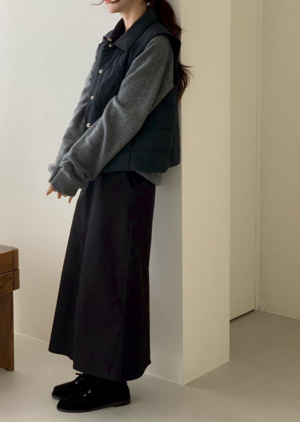 【TIZZI】鹽系鋪棉格子尼龍背心 鋪棉背心 TIZZI,鋪棉背心,背心,疊穿