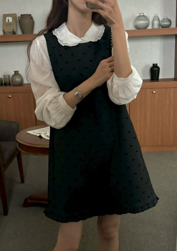 【TIZZI】俏麗蝴蝶結疊穿洋裝 短洋裝 短版 TIZZI,短洋,短版洋裝,無袖