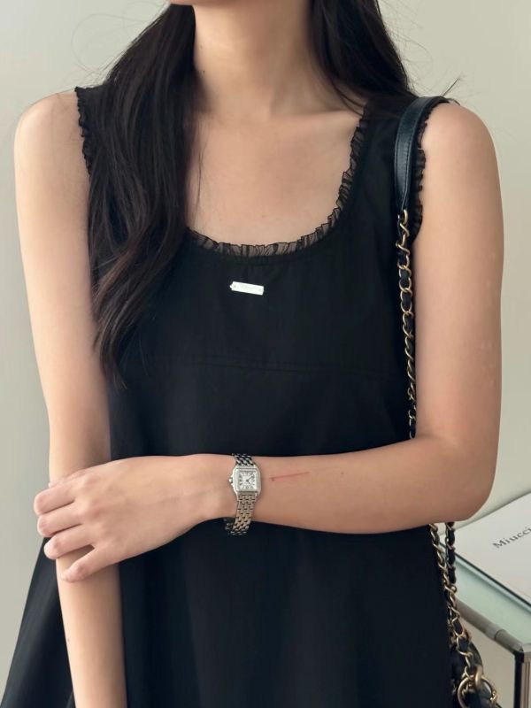 (現貨)【TIZZI】俏麗無袖短洋裝 洋裝,TIZZI,正韓,短洋裝,無袖