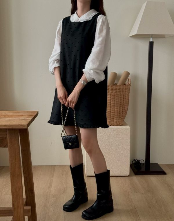 【TIZZI】俏麗蝴蝶結疊穿洋裝 短洋裝 短版 TIZZI,短洋,短版洋裝,無袖