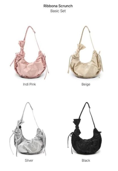 LIMELIKE 甜鹽系蝴蝶結腋下包 雲朵花結肩背包 輕量側背包 