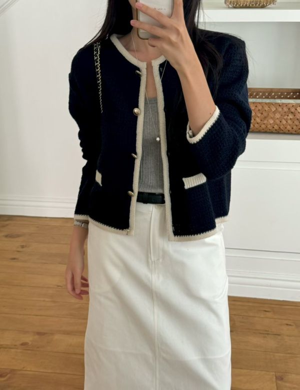 【TIZZI】小香風長袖外套 TIZZI,小香風,外套,羊毛