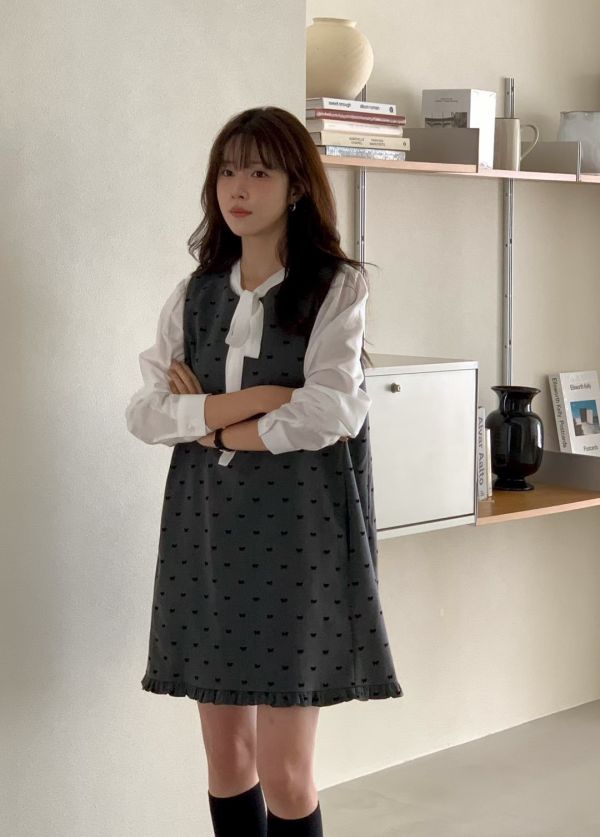 【TIZZI】俏麗蝴蝶結疊穿洋裝 短洋裝 短版 TIZZI,短洋,短版洋裝,無袖