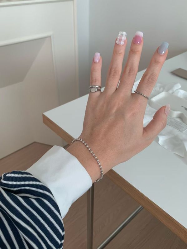 【不完美的圓 Imperfect Circle】醫療鋼不規則圓形尾戒 尾戒,飾品,韓國,醫療鋼