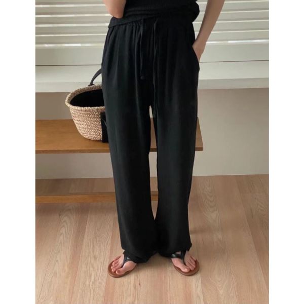 爽膚透氣超柔軟亞麻休閒長褲 棉麻,長褲,亞麻褲,透氣,爽膚